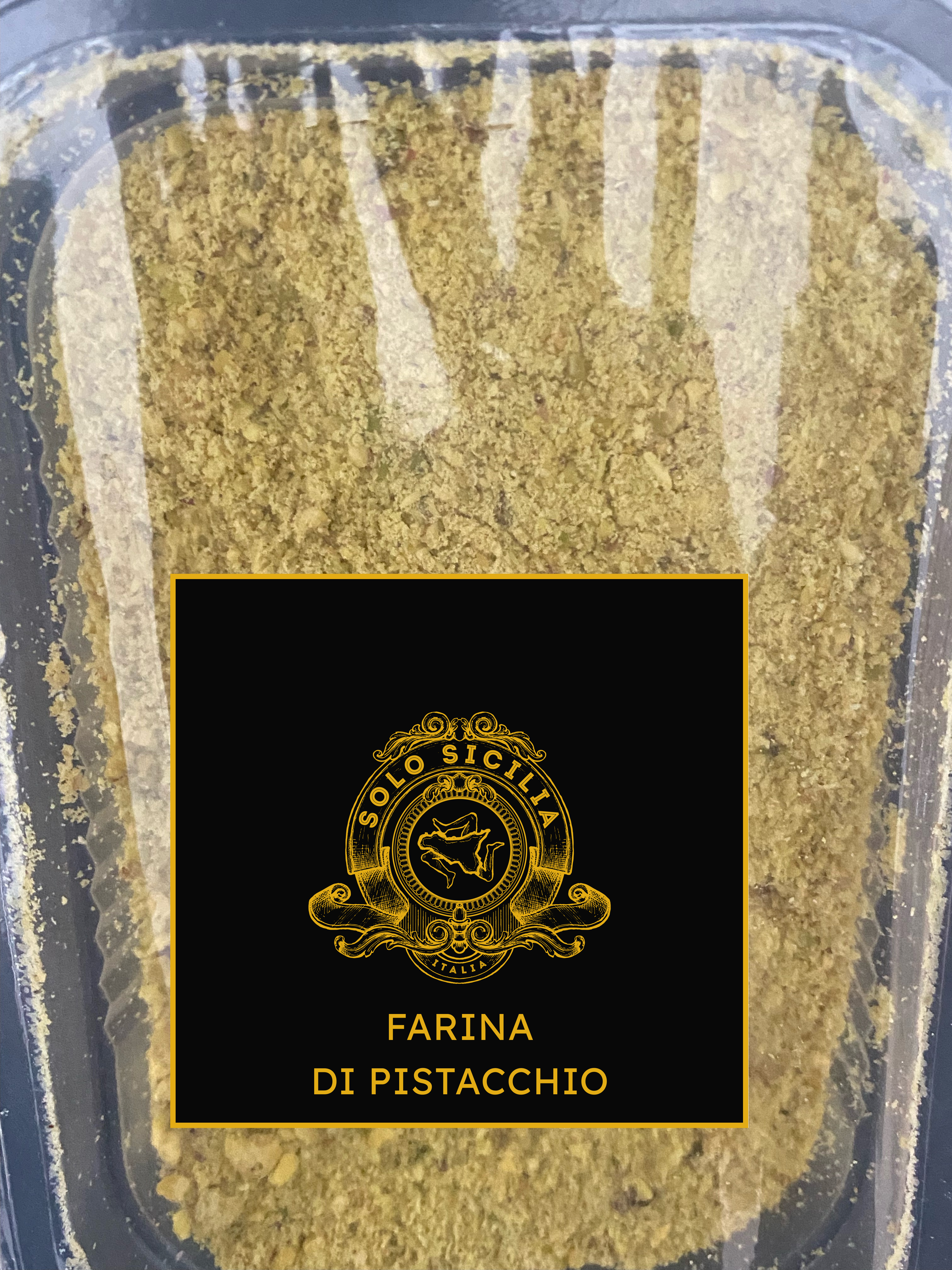 Mehl aus Pistazien von Bronte von Solo Sicilia.